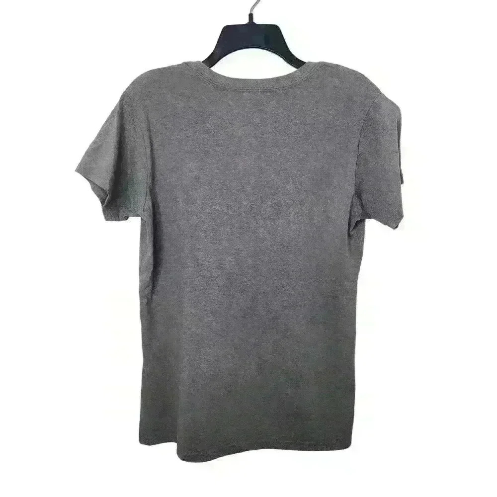 Disney store women's gray v-neck t-shirt size XL - Picture 2 of 6